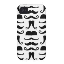 Copie de moustache coque Case-Mate iPhone 4