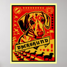 Copie de propagande de teckel posters