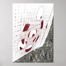 Copie de résumé et de pierre posters