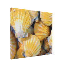 Copie de toile d'art de coquillages de plage toiles tendues
