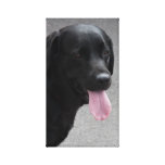 Copie de toile de chien noir impressions sur toile