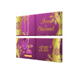 Copie de toile de Joyeux Noël Impression Sur Toile