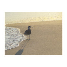 Copie de toile du paradis de la mouette impression sur toile