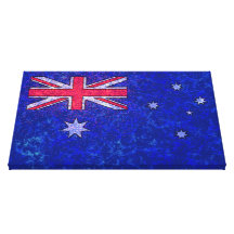 Copie de toile enveloppée par DRAPEAU de l'AUSTRAL Impressions Sur Toile