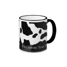 Copie de vache à amusement personnalisée mug à café