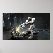 Copie d'écran : Batman contre le cyborg Affiche