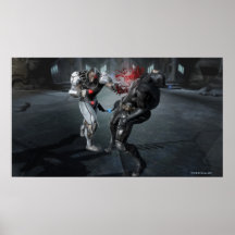 Copie d'écran : Cyborg contre Batman Posters
