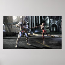 Copie d'écran : Cyborg contre Harley Affiches