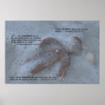 Copie d'écriture sainte de baptême posters