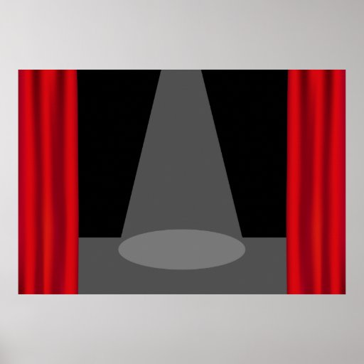 Copie d'étape de théâtre affiches