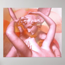 Copie d'étreinte d'anges poster