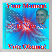 Copie d'Obama de vote Posters