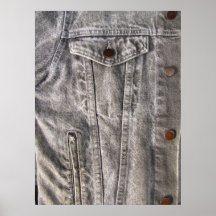 Copie grise de ~ de denim posters