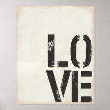 COPIE GRUNGE D'AMOUR AFFICHE