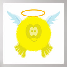 Copie jaune d'affiche de copain de Pom Pom d'ange