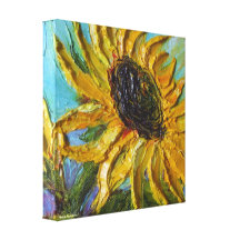 Copie jaune de toile du tournesol de Paris Impressions Sur Toile
