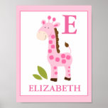 COPIE NOMMÉE FAITE SUR COMMANDE DE FILLE ROSE MIGN affiches