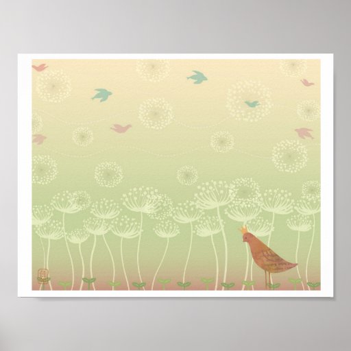 Copie pleine d'espoir d'illustration de saison de  poster
