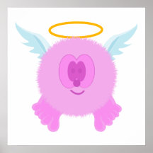 Copie rose d'affiche de copain de Pom Pom d'ange