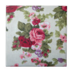 Copie rose de textile de cru carreaux en céramique