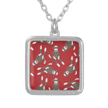 Copie rouge de singe de chaussette pendentif