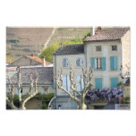 COPIE - scène France de village rural Impression Photo