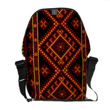 Copie ukrainienne rouge MOYENNE de sac d'épaule Besace