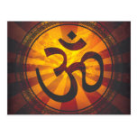 Copie vintage de symbole de l'OM Carte Postale