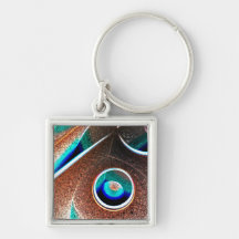 Copper Blue Keychains