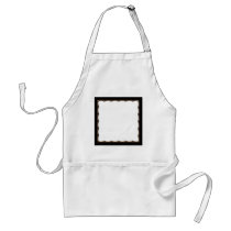 Copper Metallic Frame Template Aprons
