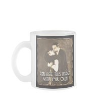 Copper Metallic Frame Template Coffee Mug