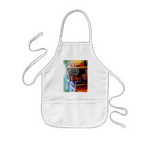 Copper Tea Kettle on Stove Apron