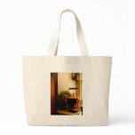 Copper Tea Kettle on Windowsill Tote Bags