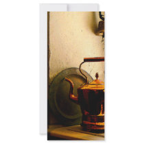 Copper Tea Kettle on Windowsill