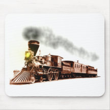 Copper Train Mousepad