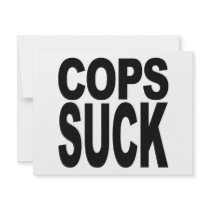 Cops Suck Custom Announcements