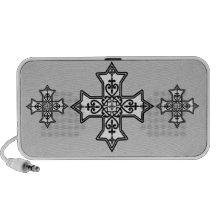 Coptic Crosses Doodle Portable Speaker