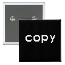 Copy and Paste T-shirts Pin