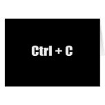 Copy - CTRL + C cards