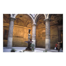 Copy of Putto with Dolphin by Andrea del Photo Print