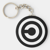 Copyleft - information wants to be free key chains