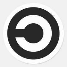 Copyleft - information wants to be free sticker