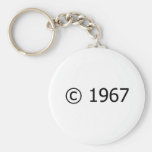 Copyright 1967 key chains