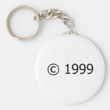 Copyright 1999 keychains