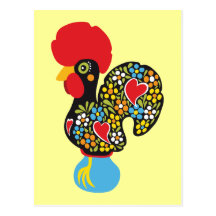 Coq célèbre de Barcelos Nr 06 Carte Postale