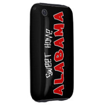 Coque-Compagnon de l'iPhone 3 de l'Alabama dur Coque iPhone 3 Tough