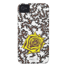 Coque Iphone 4/4S Rose piquante