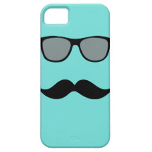 Coque iphone de lunettes de soleil et de moustache coque iPhone 5