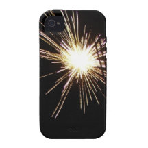 Coques iphone de feu d'artifice coque vibe iPhone 4