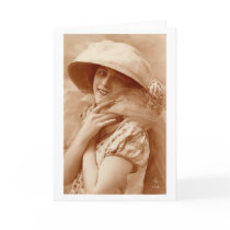 Coquettish Lady Cards